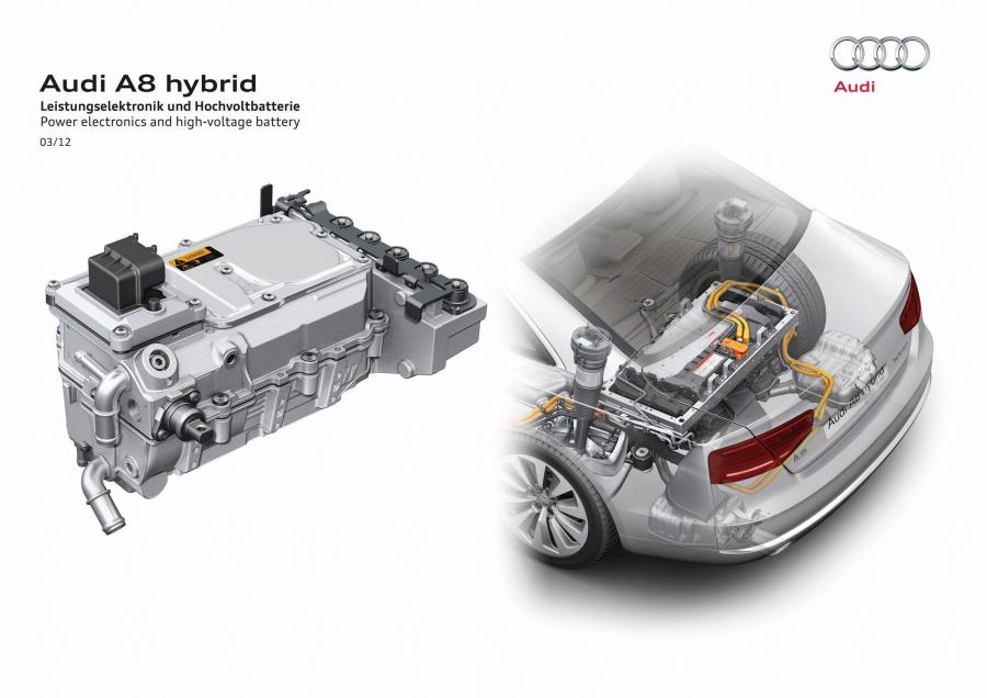 Схема Audi A8 L Hybrid (D4) 2012 года  (WW) (фото 12 из 42)
